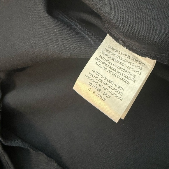 Ike Behar S NWOT travel blazer rayon/spandex Navy Lightweight - Picture 11 of 13